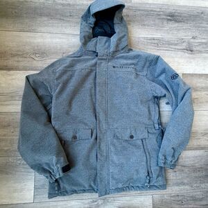 686 Six Eight Six Jacket Waterproof Hooded Snow Coat Performance Warm Mens Large